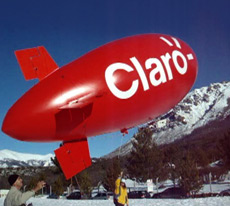Dirigible a radio control