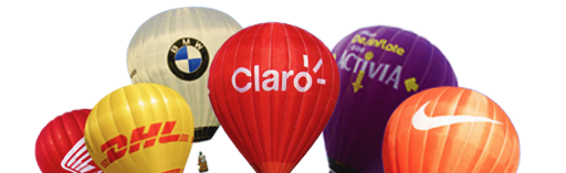 Globos publicitarios de Vuelo Aventura