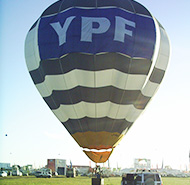 Globo aerostático de YPF